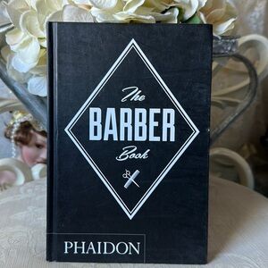 THE BARBER BOOK Phaidon  unused/marked an  introduction to the barbershop
